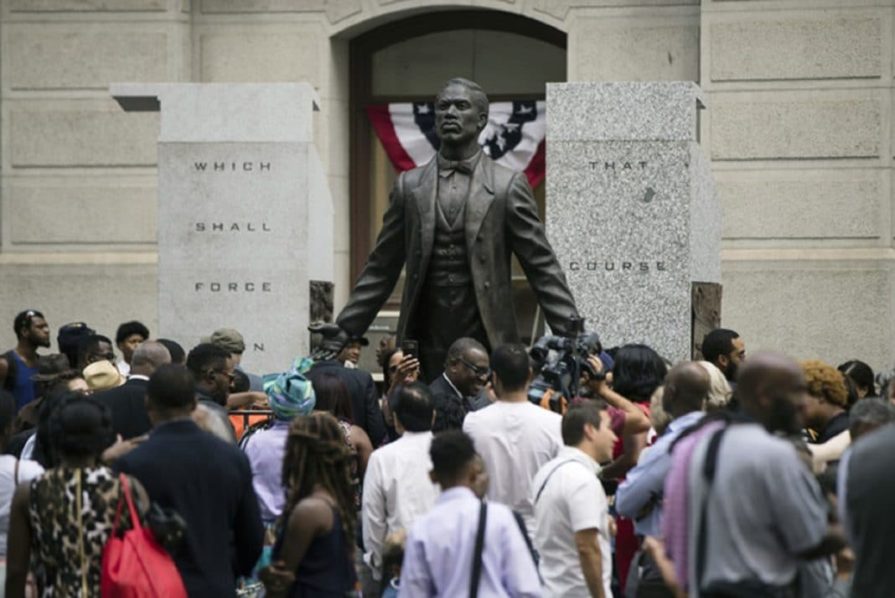 Monumental Man: Martyred Activist Catto at Last Memorialized by Statue ...