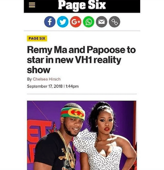 Remy Ma and Papoose 