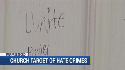 4 Teens Charged with Black Church Break-in, Racist Graffiti