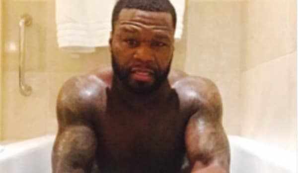 Naked 50 cent 50 Cent Tweets Half Naked Bathtub Pic Trolls Take It From There