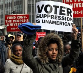 gerrymandering and voter suppression