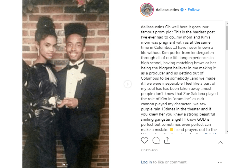 Dallas Austin says his relationship to Kim Porter was captured in the film "Drumline"