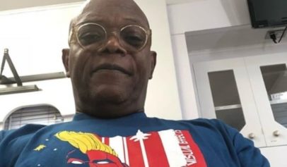 Samuel L. Jackson responded after someone complained to Twitter about a Donald Trump tweet he sent