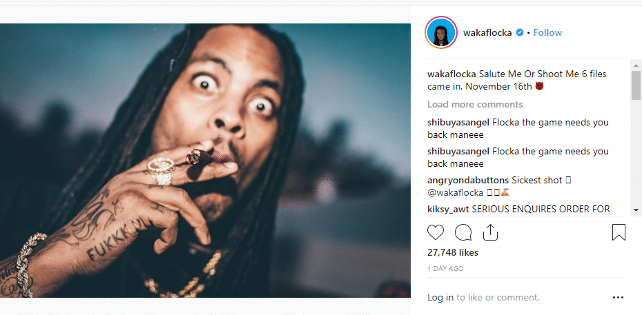 Waka Flocka Flame Angers Fans For Not Releasing “Flockaveli 2.”
