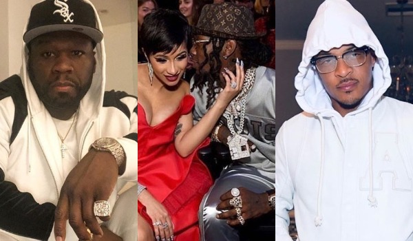 50 Cent and others told Cardi B to take Offset back