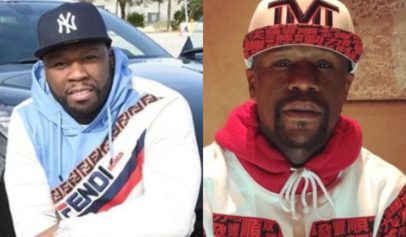 50 Cent clowns Floyd Mayweather for refusing to boycott Gucci.