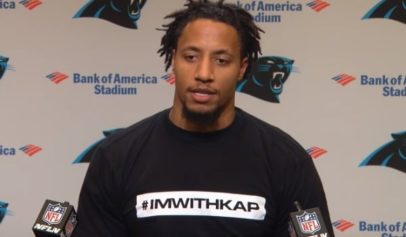 Eric Reid said the NFL drug tested him seven times in 11 weeks.