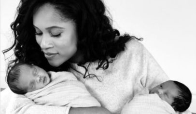 Nina Westbrook, Russell Westbrook's wife, shared the first photos of her twin girls
