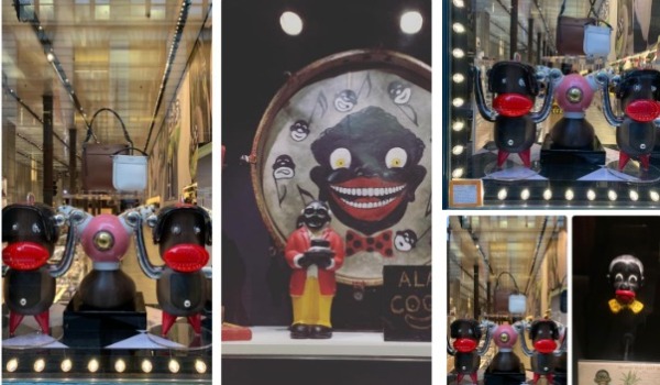 Prada is getting blasted for releasing a campaign with characters in blackface.