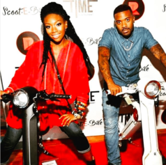 Ray J and Brandy Norwood