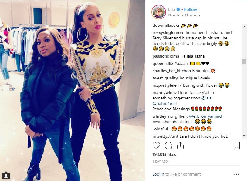 Naturi Naughton and La La Anthony share new photo and get a huge reaction