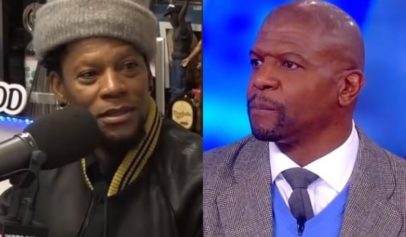 D.L. Hughley responded to Terry Crews asking if he should slap him.