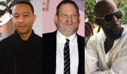 John Legend responded to those who criticized him for being in a photo with Harvey Weinstein.