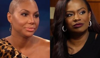 Tamar Braxton says she's going to vote Kandi Burruss Off "Celebrity Big Brother."