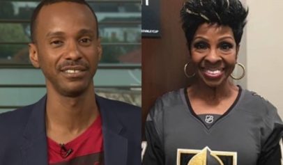 Tevin Campbell defended Gladys Knight's choice to sing the National Anthem at the Super Bowl.