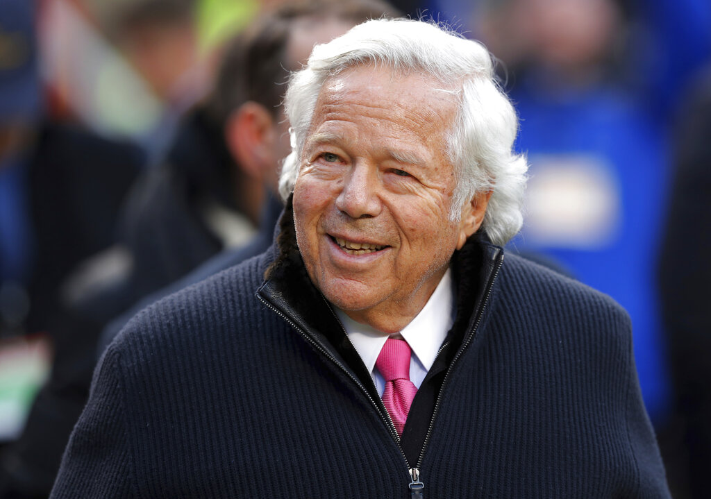 Patriots Owner Robert Kraft Charged with Solicitation of Prostitution