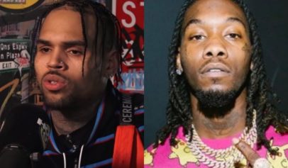 Offset asked for Chris Brown's address to settle their beef.