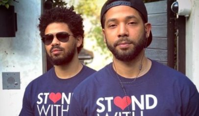 Jake Smollett cursed at someone who called his brother Jussie Smollett a liar.