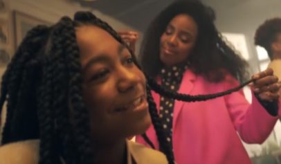 The two Louisiana girls who were kicked out of school for having braids were tapped to be in Kelly Rowland's "Crown" Video.