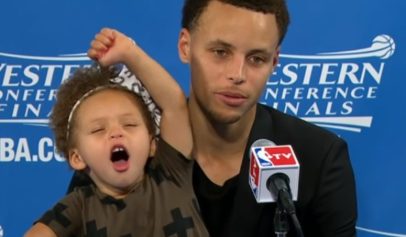 Steph Curry said he regrets putting his daughter Riley in the spotlight.