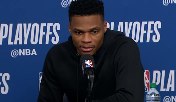 Shoved by a Child During a Game, Russell Westbrook Admonishes the Dad ...