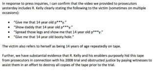 Attorney Details Disturbing Contents of New R. Kelly Alleged Sex Tape ...