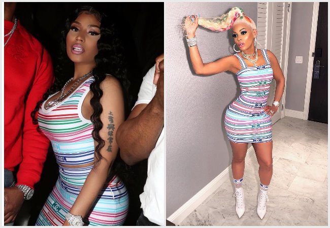 When Did She Wear it Better? Nicki Minaj in Gucci's Tan Woven