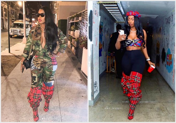 Who Wore It Best Fans Have A Hard Time Choosing Whether Lhhny Star 6861