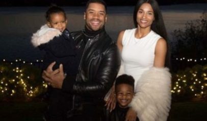 Russell Wilson and Ciara's Family Moment of Little Future Being Prodded by His Baby Sis Sienna Tickles Fans' Hearts