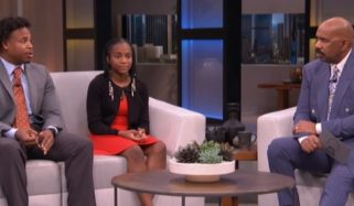 Steve Harvey Blown Away By Daddy and Daughter Duo Who Teach Others How ...