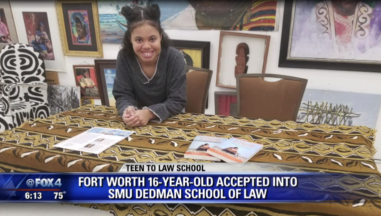 After Graduating High School At 13 This Texas Teen Is Now Gearing Up For Law School