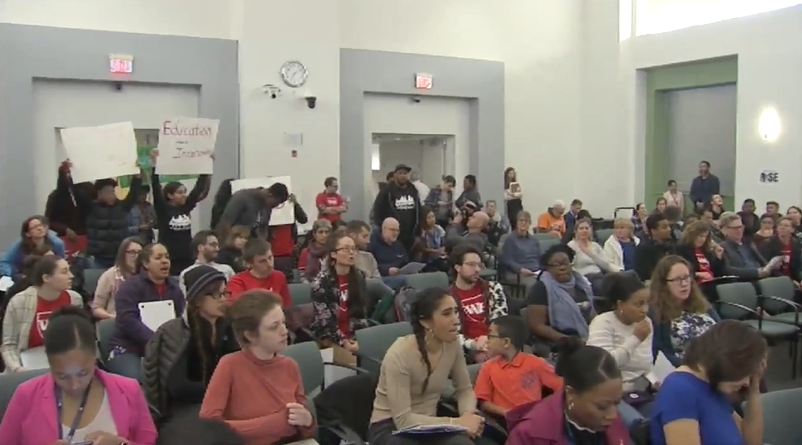 Philadelphia Students Stage Protest After School Board Approves Measure ...