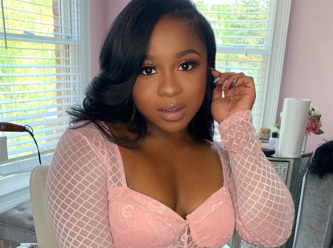 Pretty In Pink Reginae Carter Has Fans Gushing Over Her See Through Top