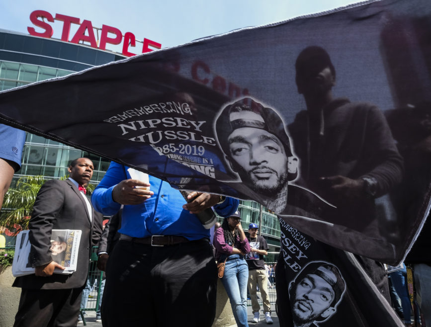 'We Lost a Real One': Lauren London, Snoop Dog and More Speak at Nipsey ...