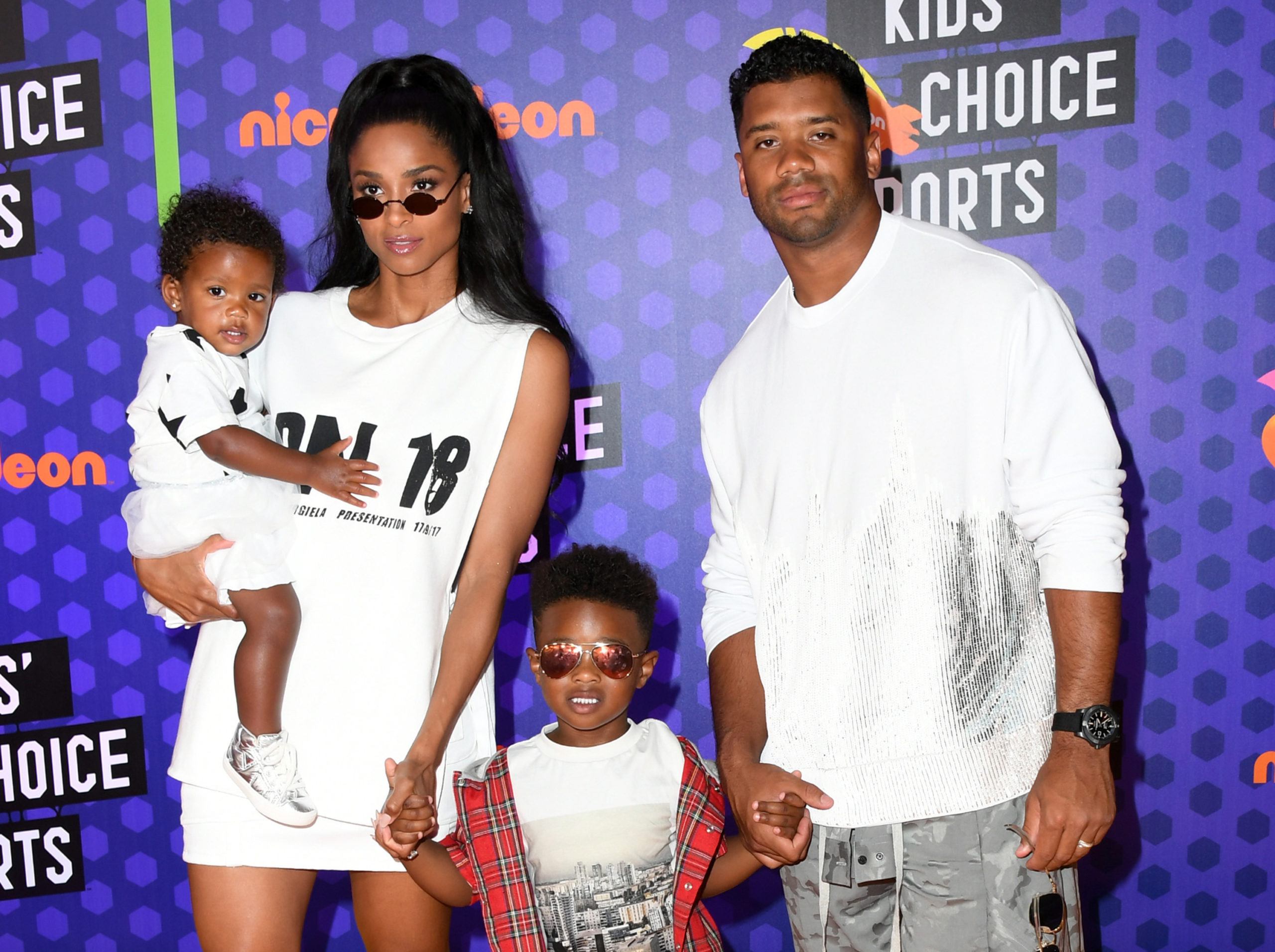 Russell Wilson and Ciara's baby son is already dad's look-alike