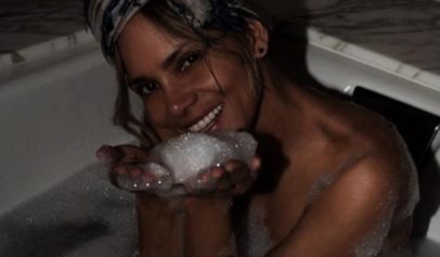 Halle Berry Sends People Into a Frenzy With Her Sexy '#SelfCare' Bubble Bath Pic: 'I'll Drink Your Bath Water'