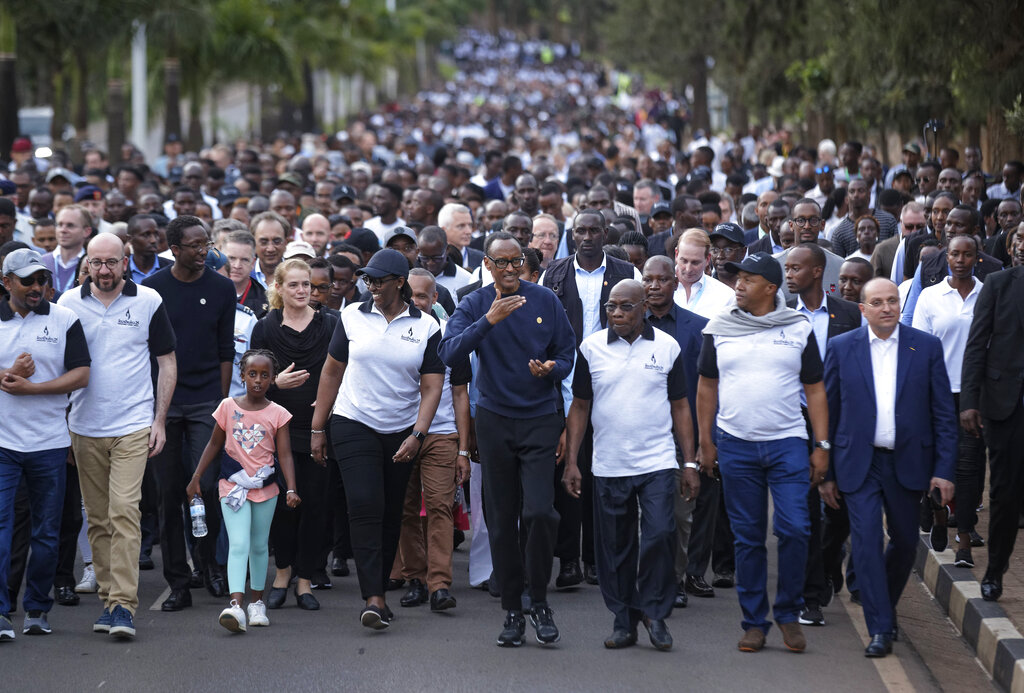 Rwanda Commemorates 25 Year Anniversary Of Genocide President Kagame