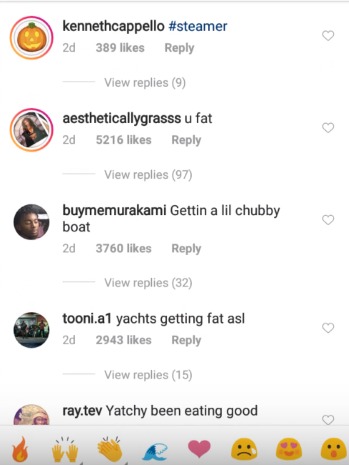 yachty weight loss