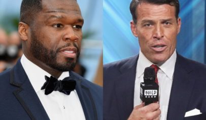 Oprah Ain't Cool With This': 50 Cent Slams Life Coach Tony Robbins for Saying the N-Word in a Talk From 1980s