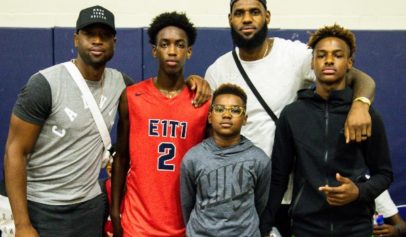 Next Duo of the NBAâ€: LeBron James and Dwyane Wade's Sons To Play on Same High School Team