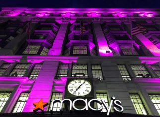 Macy's lights for cancer