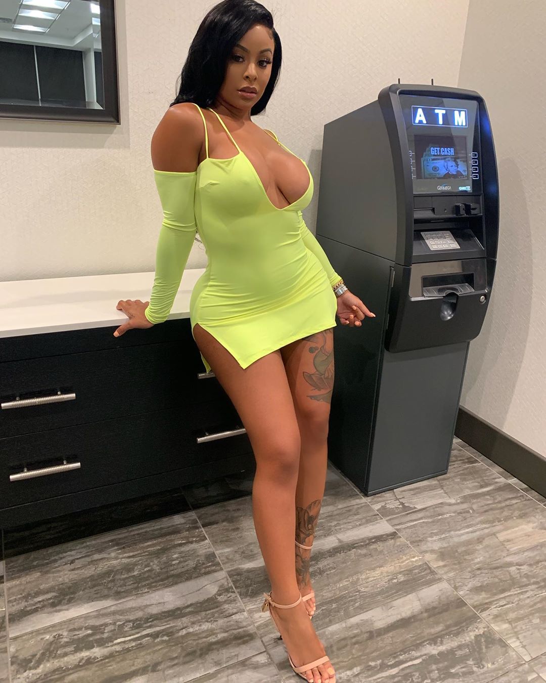 Reality star Alexis Skyy put her curves on full display in a photo posted t...