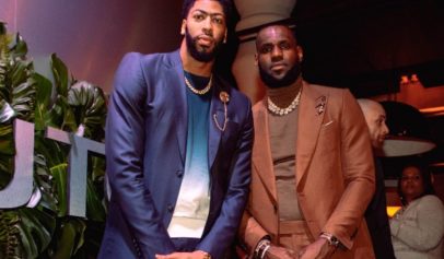 LeBron James Gifts New Teammate Anthony Davis the No. 23 on His Jersey