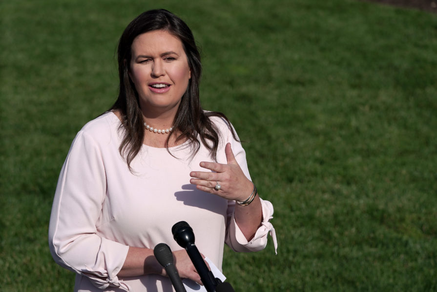 Sarah Huckabee Sanders faces backlash for denying clemency for wrongly convicted black man while pardoning Thanksgiving Turkey