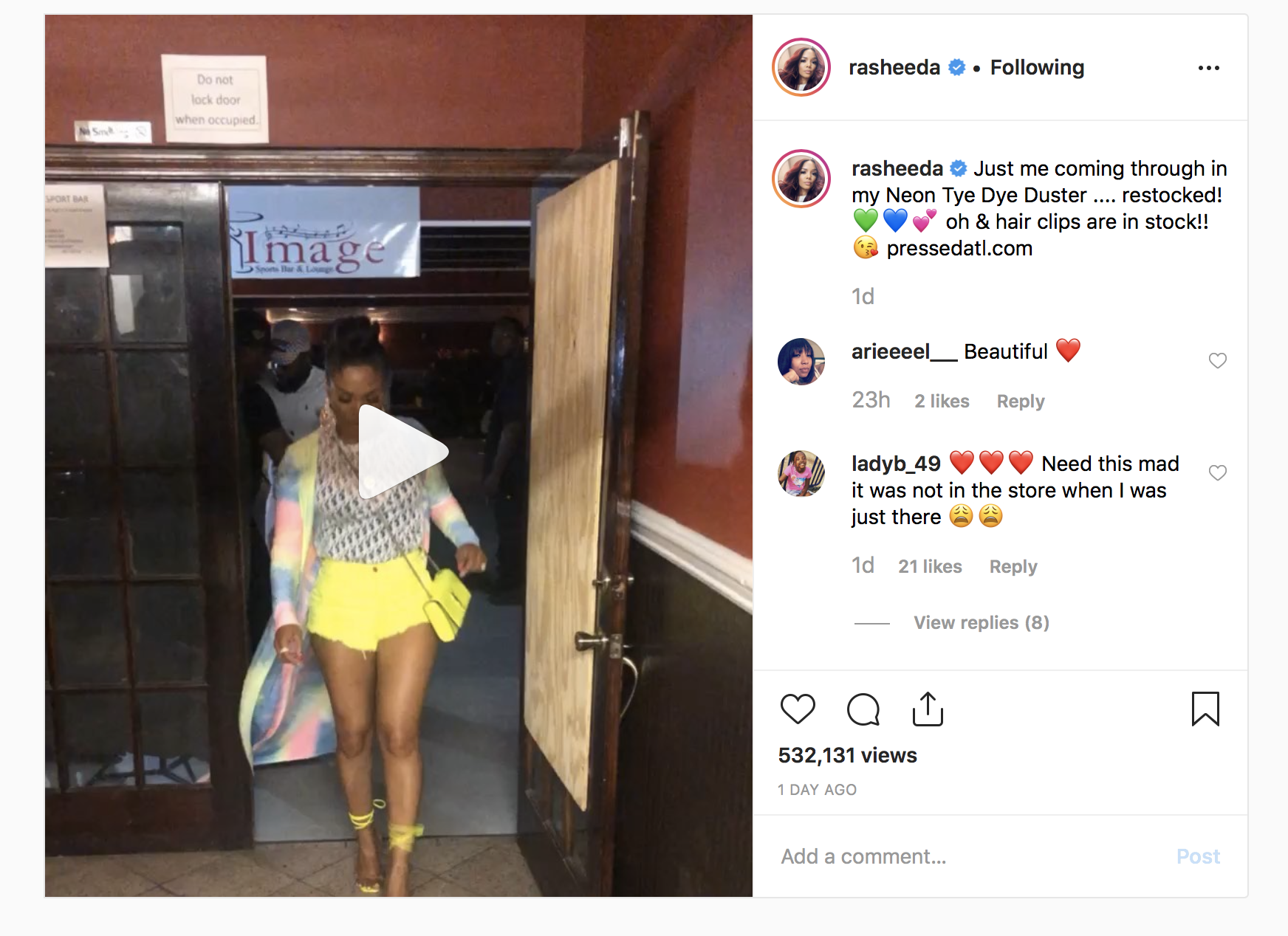 Rasheeda Frost's Fashion Post Derails After Fans Accuse Her of 'Doing
