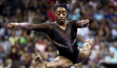 Still In Awe': Simone Biles Makes History Twice With Gravity-Defying Moves at Gymnastics Championships