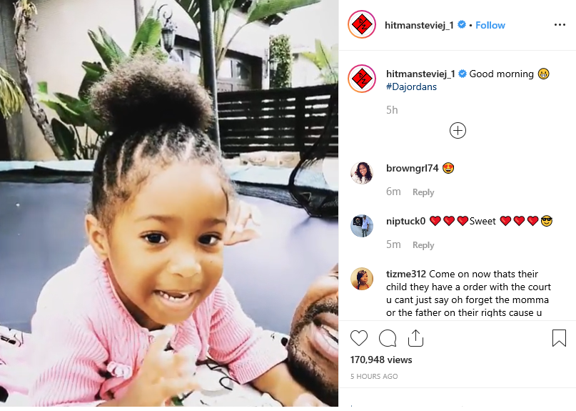 Like Mother Like Daughter': Stevie J. Leaves Fans In Stitches After He  Teaches 2-Year-Old Daughter to Say This