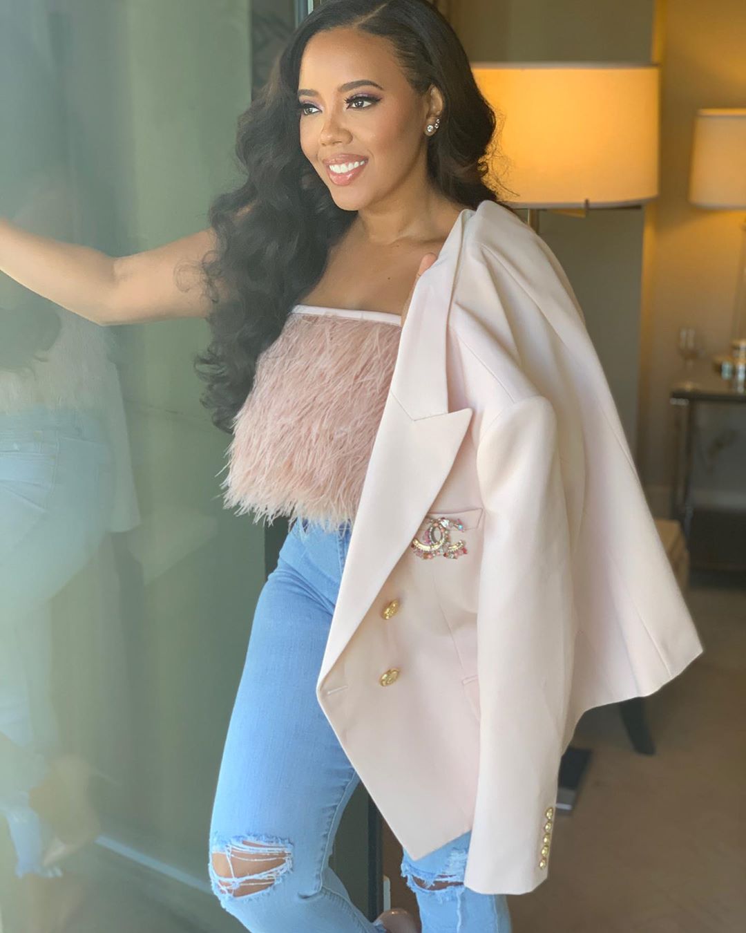 'Adorably Sexy' Angela Simmons' Fashion Pic Sends Fans Swooning