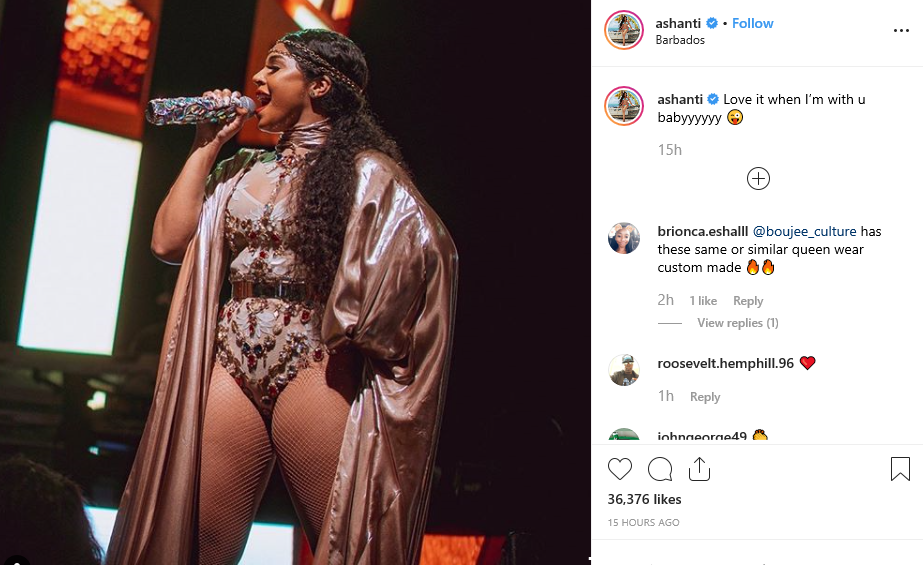 Extra Fine': Ashanti’s 'Thick Thighs' Leave Fans Drooling in...