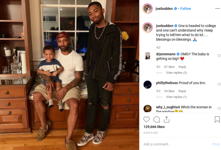 He Loves His Dad Joe Budden Reunites With Son After Suggesting Cyn Santana Kept 1 Year Old 